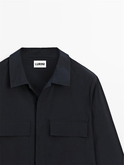 LURINI OVERJACKET DARKNAVY