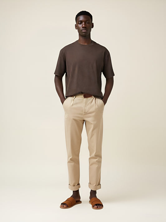 LURINI TEE BROWN ADAN